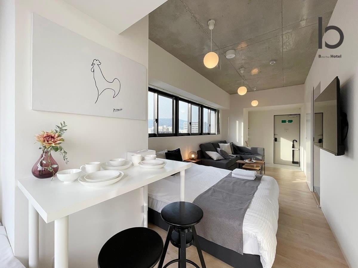 Bhotel Nekoyard - Secure Studio, Walkable To Peace Park & Downtown Hiroshima Ngoại thất bức ảnh